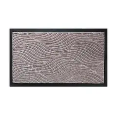 TKR Home - Tapete de entrada Rib Premium cafe 43x75 cm