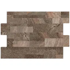 Porcelanite - Muro Cerámico Dent Frontage Café 30 x 45 cm Mate 1.88 m2 No Rectificado