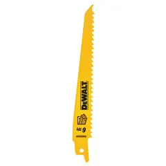 Dewalt - Hoja Sierra Sable 6" 6 Tpi, 2 Pzas