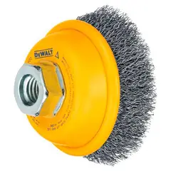 Dewalt - Cepillo de Copa de Alambre Trenzado 4"x5/8"