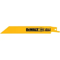 Dewalt - Hoja Sierra Sable 6" 24 TPI, 2 Pzas