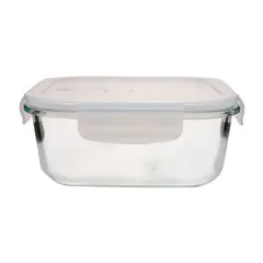 Top Choice - Hermetico de vidrio con tapa de plastico 1200 ml