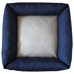 Blancos Pileso - Cama Cuna Cuad Mediana Marino