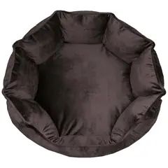 Blancos Pileso - Cama Redonda Gato Mediana Gris