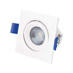 Aksi - Empotrable dirigible led cuadrado 12w luz fria