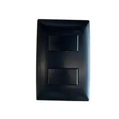 Royer - Placa Armada 1 Interruptor Sencillo + 1 Esc