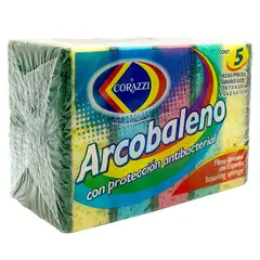 Corazzi - 5 Pack Fibra Con Esponja