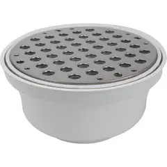 Miber - Coladera universal de acero inoxidable 2 - 4"