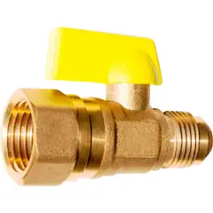 Miber - Válvula Gas 150 Psi Wog 1/2" x 3/8 "