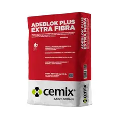 Cemix - Adeblok Plus Extra Fibra 25 kg