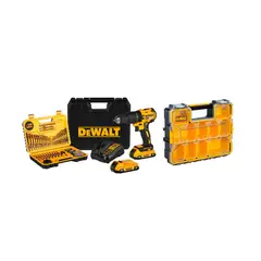 Dewalt - Rotomartillo 20V + Accesorios + Caja Plástica,