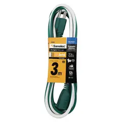 Sanelec - Extensión Doméstica 3 m Verde 3X16
