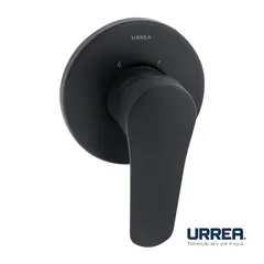 Urrea - Monomando Sencillo para Regadera O Tina Lia® Negro
