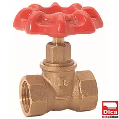 Dica - Válvula de Globo Roscable Compacta 1/2” (