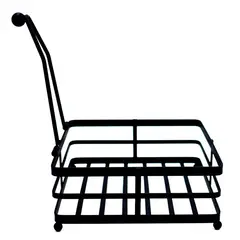 Top Choice - Sbl Servilletero De Metal Color Negro