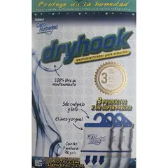 Cero Humedad - Tripack De Dryhook Eliminador De Mal Olor Y Deshumidificador 450 Grs