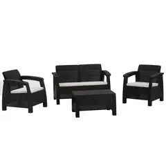 Plast - Sala de Exterior Ferrara Comfort 4 Personas