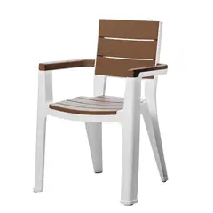 Plast - Silla Madeira Con Brazos