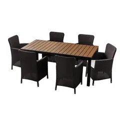 undefined - Comedor de Exterior Capri 6 Personas