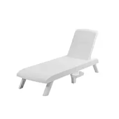 undefined - Camastro tipo Ratán Blanco