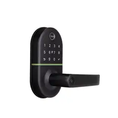 Yale - Cerradura Digital Compact con Manija Biométrica WiFi