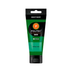 POLITEC - Pintura Acrilica Heavy Body Verde Oro 100 ml