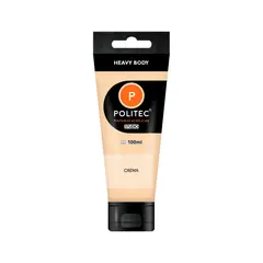 POLITEC - Pintura Acrilica Heavy Body Crema 100 ml