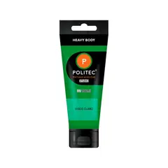 POLITEC - Pintura Acrilica Heavy Body Verde Claro 100 ml