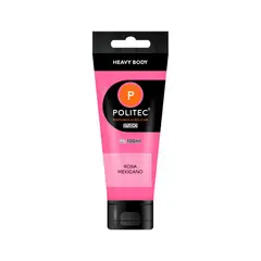 POLITEC - Pintura Acrilica Heavy Body Rosa Mexicano 100 ml