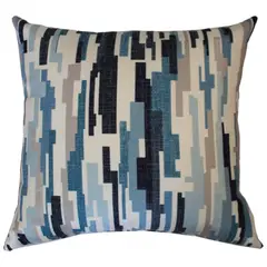 Blancos Pileso - Cojin deco vint azul 45x45