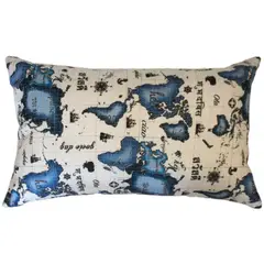 Blancos Pileso - Riñonera mundo azul 33cx 53