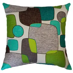 Blancos Pileso - Cojin deco vint verde 45x45