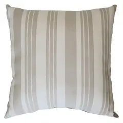 Blancos Pileso - Cojin rayas beige 45x45