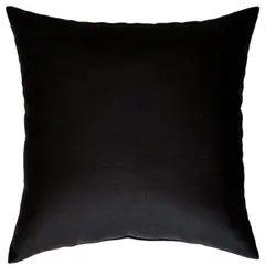 Blancos Pileso - Cojin lino negro 45x45