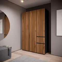 Maderkit - Clóset Milán Wengué 130 cm