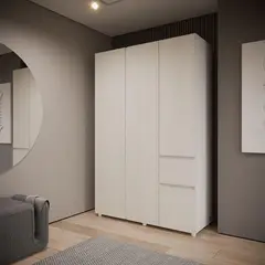 Maderkit - Clóset Milán Blanco 130 cm