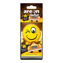 undefined - Areon Smile Aromatizante para Carro, Vanilla Black