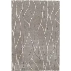 TKR Home - Tapete Decorativo Dune Gris Oscuro 120X170 Cm