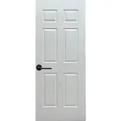 Provepuertas - Puerta Bostonian 6 paneles blanca 90 x 213 cm
