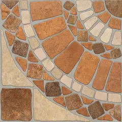 Tecnopiso - Piso Cerámico para exterior Cosmos Rojo 60 x 60 cm Mate 1.44 m2 No Rectificado