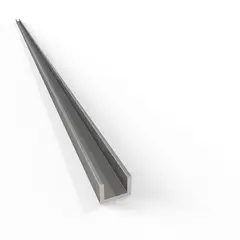 Alfer - Perfil Cuadrado en "U" de 7.5 mm x 7.5 mm