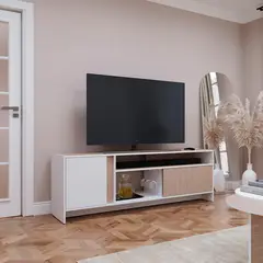 Maderkit - Mueble de TV 180 cm Marfil