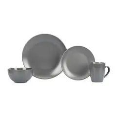 Crown Baccara - Vajilla Cerámica Nebelorgy 16 Piezas