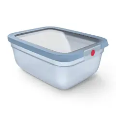 Tefal - SBL Oneclick Plastic Rect. 3,0L Aqua Blue