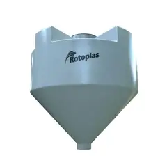 Rotoplas - Tolva Estándar 3,500L con Angulo de 45°, Neutro