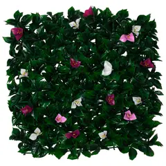 Rosedal - Follaje De Bugambilia 50X50 Blanco/Vde