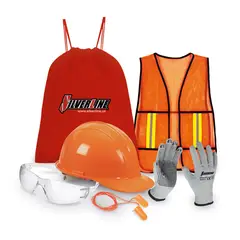 Silverline - Kit de Seguridad Personal con 6 Accesorios,