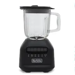 Black & Decker - Licuadora Black+Decker Ice Crush Con Jarra Vidrio De 1.25 L + 8 Vel