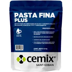 Cemix - Pasta Fina Plus 1.5Kg
