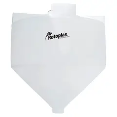 Rotoplas - Tolva Estándar 7000L con Ángulo de 45°, Neutro